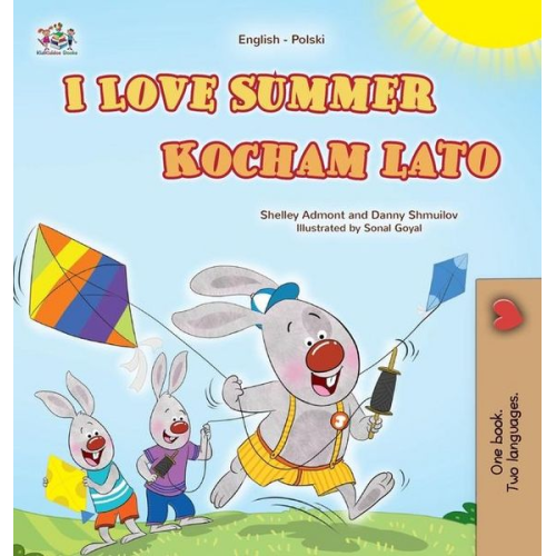 Shelley Admont Danny Shmuilov KidKiddos Books - I Love Summer (English Polish Bilingual Children's Book)