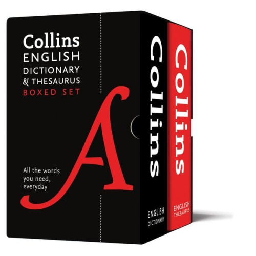 Collins Dictionaries - Collins English Dictionary and Thesaurus Boxed Set