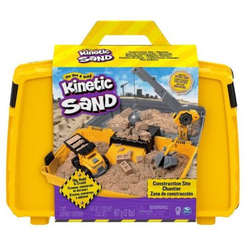 Kinetic Sand Baustellen Koffer