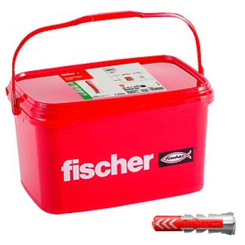 fischer DuoPower 6x30 im Eimer 2K Universaldübel-Sortiment Ø 6 mm x 30 mm, 3200 Stück