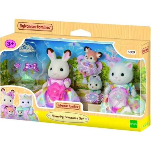 Sylvanian Families 5809 - Flowering Princesses Set, Blumenprinzessinnen Figurenset