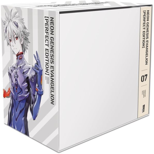 Yoshiyuki Sadamoto - Neon Genesis Evangelion - Perfect Edition, Band 7 im Sammelschuber mit Extras (limitierte Edition)