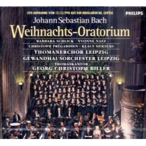 Johann Sebastian Bach - Weihnachtsoratorium BWV 248 (Gesamtaufnahme). 2 Klassik-CDs