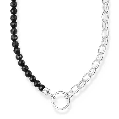 Thomas Sabo KE2188-130-11-L45v Damen-Halskette für Charms Silber und Onyx