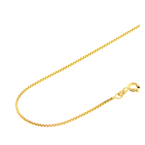 Acalee 10-2012 Halskette 333 Gold / 8 Karat Venezianer-Kette 1,2 mm