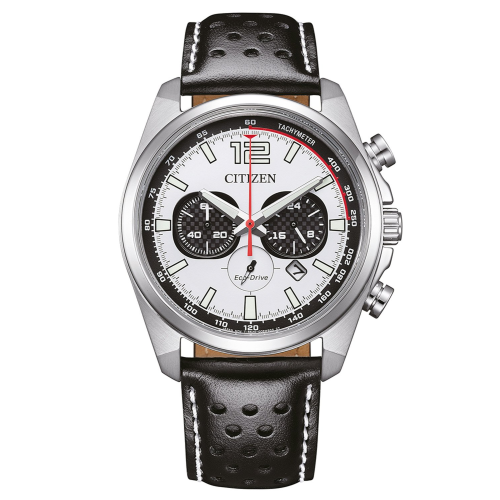 Citizen CA4640-09A Herrenuhr Eco-Drive Chronograph Schwarz/Weiß