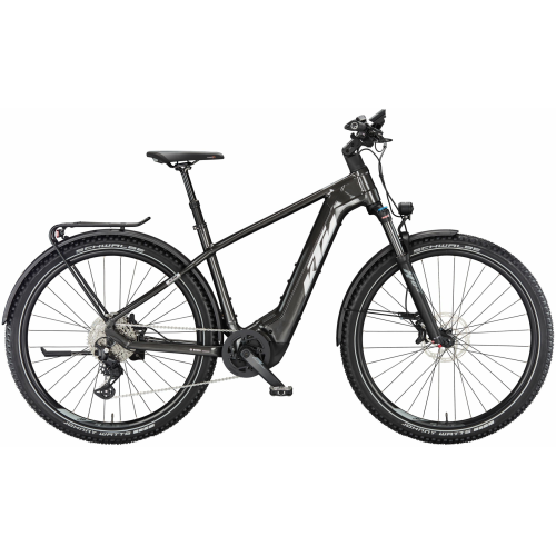 KTM MACINA TEAM LFC (750 Wh), 10 Gang Kettenschaltung, Herrenfahrrad, Diamant, Modell 2024, 29 Zoll 53 cm machine grey (silver+blue)