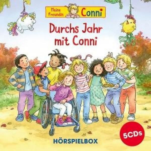 Durchs Jahr mit Conni (5CD-Hörspielbox)