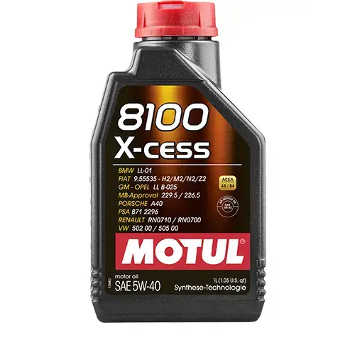 Motul 8100 X-CESS 5W-40 1 Liter