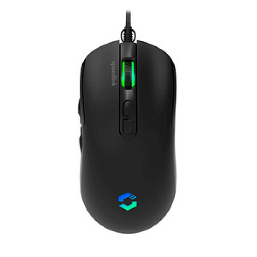 speedlink TAUROX RGB Gaming Maus kabelgebunden schwarz