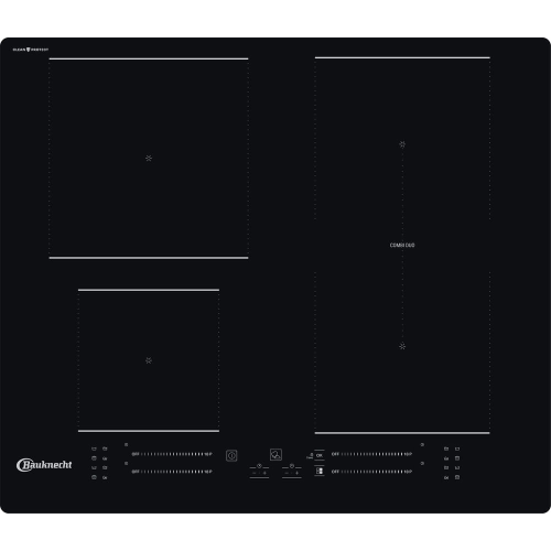 Bauknecht Cerankochfeld mit Induktion - BS 3560B CPNE