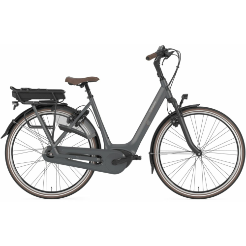 Gazelle Arroyo C7 HMB R7H, (500Wh), 7 Gang Nabenschaltung, Damenfahrrad, Wave, Modell 2019, 28 Zoll 49 cm grau