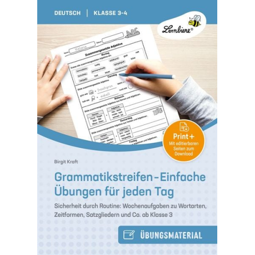 Birgit Kraft - Grammatikstreifen - Einfache Übungen für jeden Tag