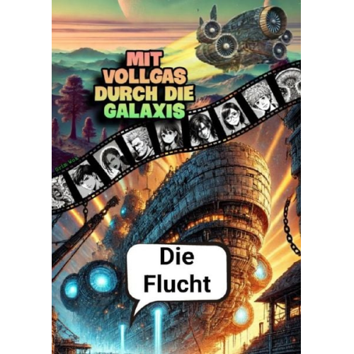 Grim Wok - Mit Vollgas durch die Galaxis / Mit Vollgas durch die Galaxis: Die Flucht