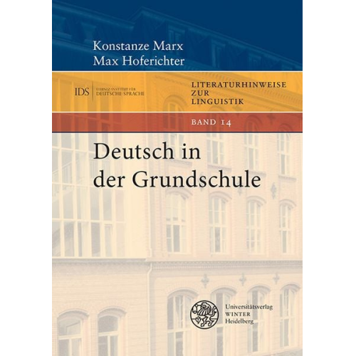 Konstanze Marx Max Hoferichter - Deutsch in der Grundschule