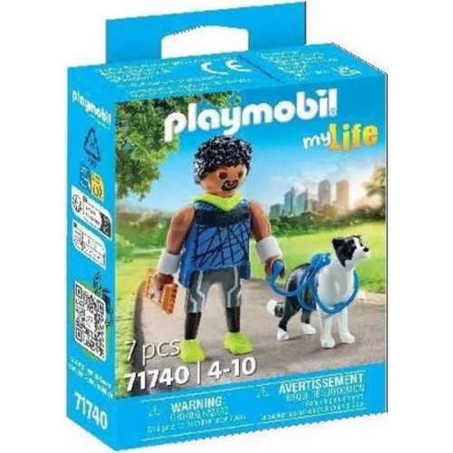 PLAYMOBIL 71740 Jogger mit Border Collie