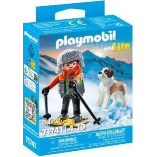 PLAYMOBIL 71741 Wanderer mit Bernhardiner