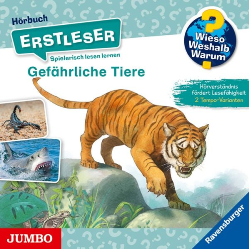 Various - Wieso? Weshalb? Warum?Erstleser:Gefährliche Tiere, 1 Audio-CD