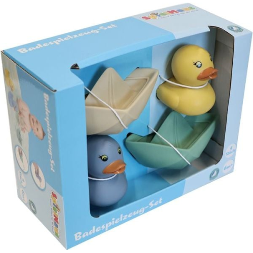 SpielMaus Baby Ente und Schiffe 4 Stück