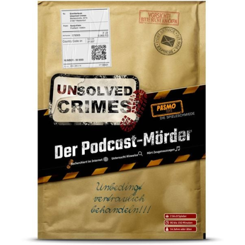 CRAZE - Pasmo Toys - Unsolved Crimes Der Podcast Mörder