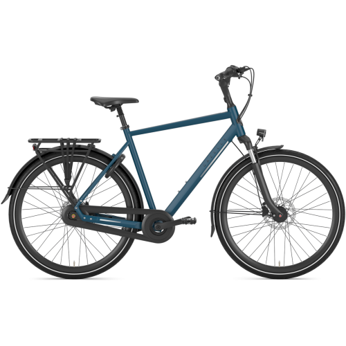 Gazelle Chamonix C7, 7 Gang Nabenschaltung, Herrenfahrrad, Diamant, Modell 2025, 28 Zoll 61 cm ink blue