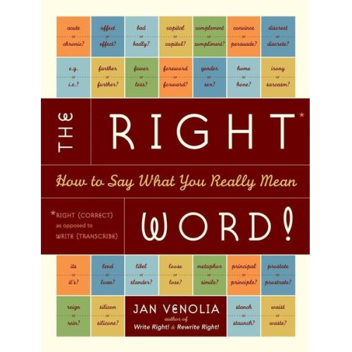 Jan Venolia - The Right Word!