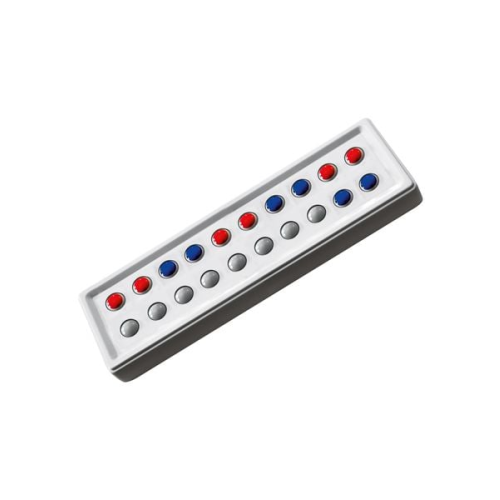 Helmut Wentzke - ABACO 20 tricolor rot-blau