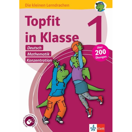 Topfit in Klasse 1 - Deutsch, Mathematik und Konzentration. Übungsbuch