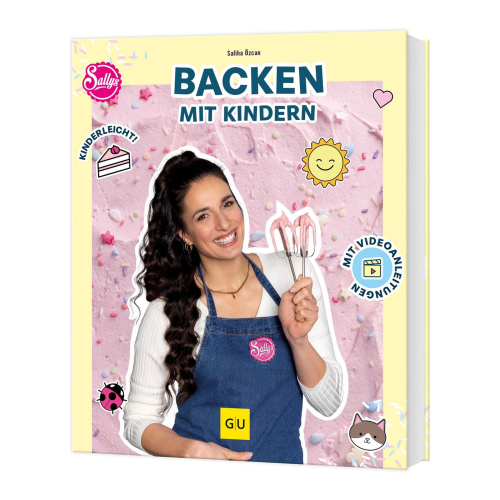 Sallys Backen mit Kindern - handsigniert