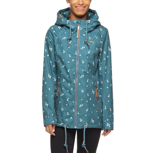 Ragwear Übergangsjacke Zuzka Flower deep ocean