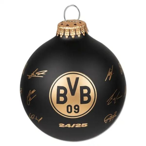 BVB 24661300 - BVB Christbaumkugel Unterschriften, Borussia Dortmund