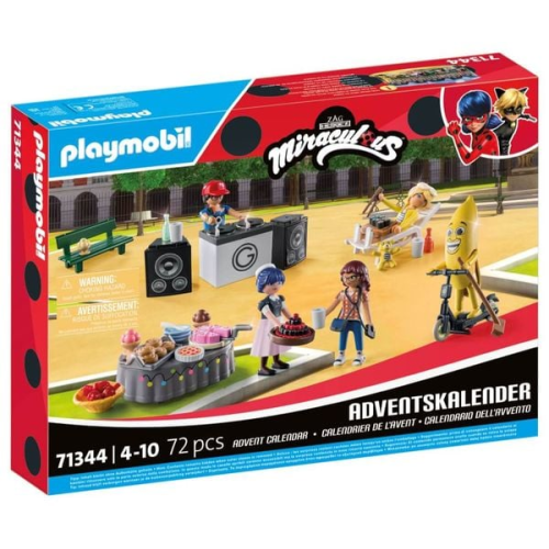 PLAYMOBIL 71344 - Adventskalender Miraculous: Picknick in Paris