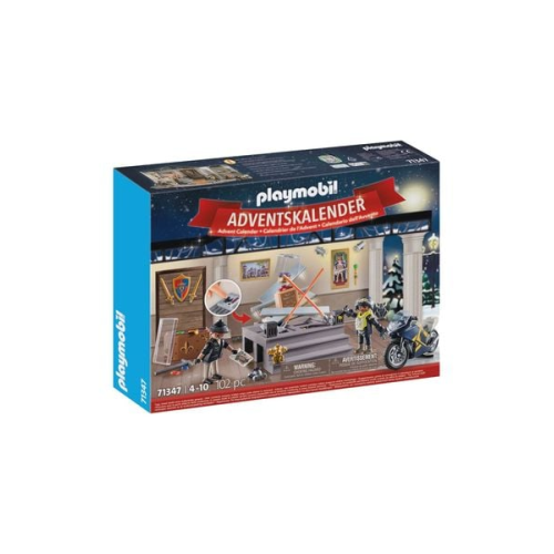 PLAYMOBIL 71347 - City - Adventskalender Polizei Museumsdiebstahl