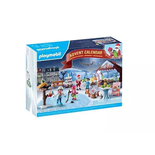 PLAYMOBIL 71472 - Adventskalender: Ausflug auf den Weihnachtsmarkt