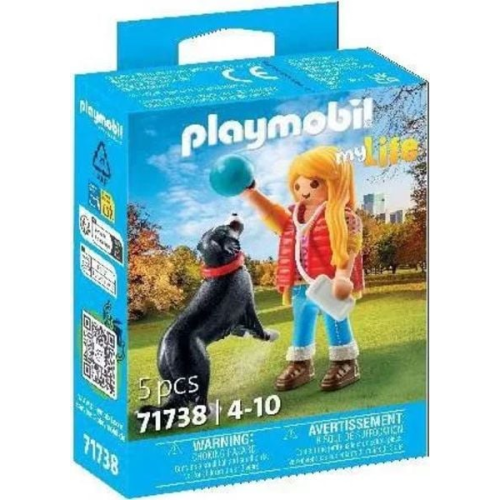 PLAYMOBIL 71738 Frau mit Sennenhund