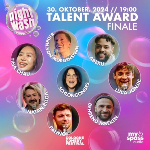 Ben Schafmeister Behrend Ibbeken Natan Bilga Tina Chau Abeku - NightWash Live, Talent Award 2024