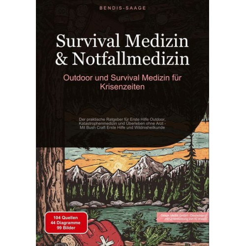 Bendis A. I. Saage-Deutschland - Survival Medizin & Notfallmedizin: Outdoor und Survival Medizin für Krisenzeiten