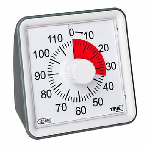 TFA® Küchentimer Visual silber