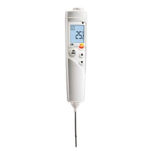 testo 106 Kerntemperatur-Lebensmittelthermometer weiß