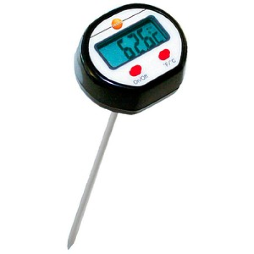 testo Mini Kerntemperatur-Lebensmittelthermometer schwarz