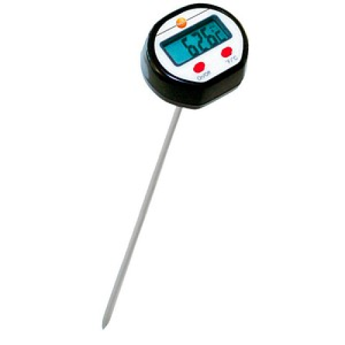 testo Mini Kerntemperatur-Lebensmittelthermometer schwarz