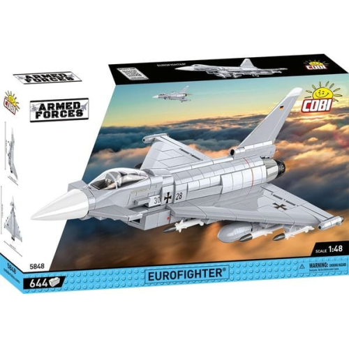 COBI 5848 - Eurofighter Typhoon German Air Force, 644 Klemmbausteine, Maßstab 1:48