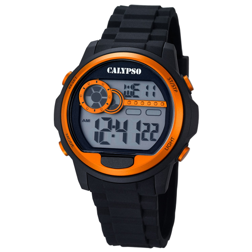 Calypso K5667/4 Digitaluhr Schwarz/Orange