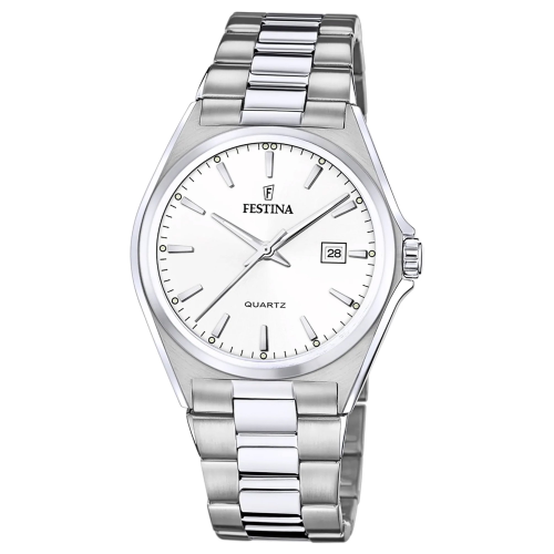 Festina F20552/2 Herren-Armbanduhr Quarz Stahl/Silberfarben