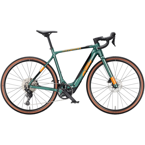 KTM MACINA GRAVELATOR SX 20, 10 Gang Kettenschaltung, Herrenfahrrad, Diamant, Modell 2025, 28 Zoll 52 cm oxygen green (fresh orange)