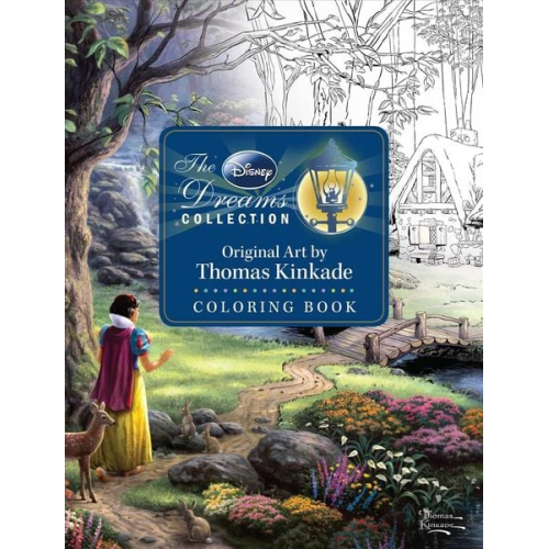 Thomas Kinkade Thomas Kinkade Studios - Disney Dreams Collection Thomas Kinkade Studios Coloring Book