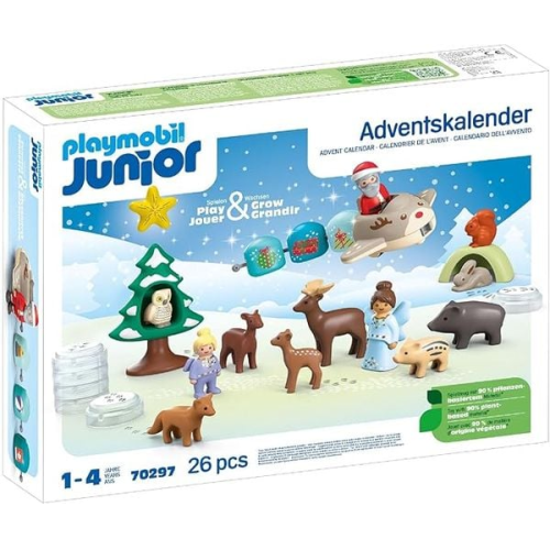 PLAYMOBIL JUNIOR 71472 - Adventskalender Schneeweihnacht