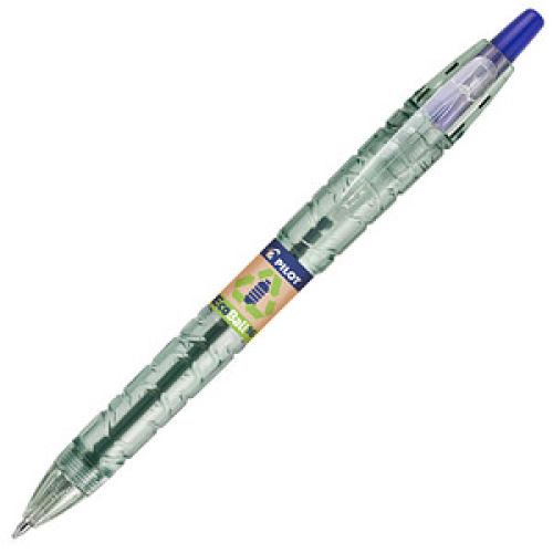 PILOT Kugelschreiber B2P „Bottle 2 Pen“ ECOBALL XB transparent, Schreibfarbe: blau, 1 St.