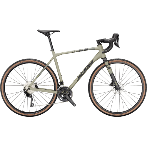 KTM X-STRADA 20, 20 Gang Kettenschaltung, Herrenfahrrad, Diamant, Modell 2024, 28 Zoll 55 cm olive grey matt (black+lemon)