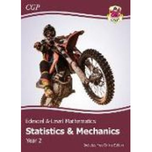 Cgp Books - Edexcel A-Level Mathematics Student Textbook - Statistics & Mechanics Year 2 + Online Edition